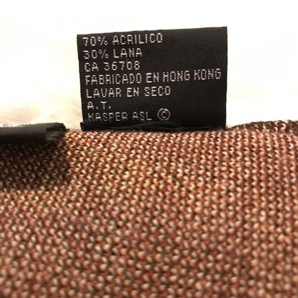 NWOT Kasper Argyle Sweater Knit Tank - Picture 6 of 7